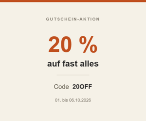 20 % Rabatt bei EMP – Code 20OFF