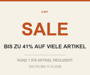 Sale bei EMP – reduzierte Mode und Fan-Merch bis 13. Oktober
