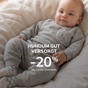 20 % Rabatt auf Babyartikel bei Vertbaudet – Baby Essentials