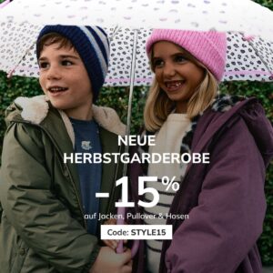 15 % auf Jacken, Hosen & Pullover bei Vertbaudet – Code STYLE15